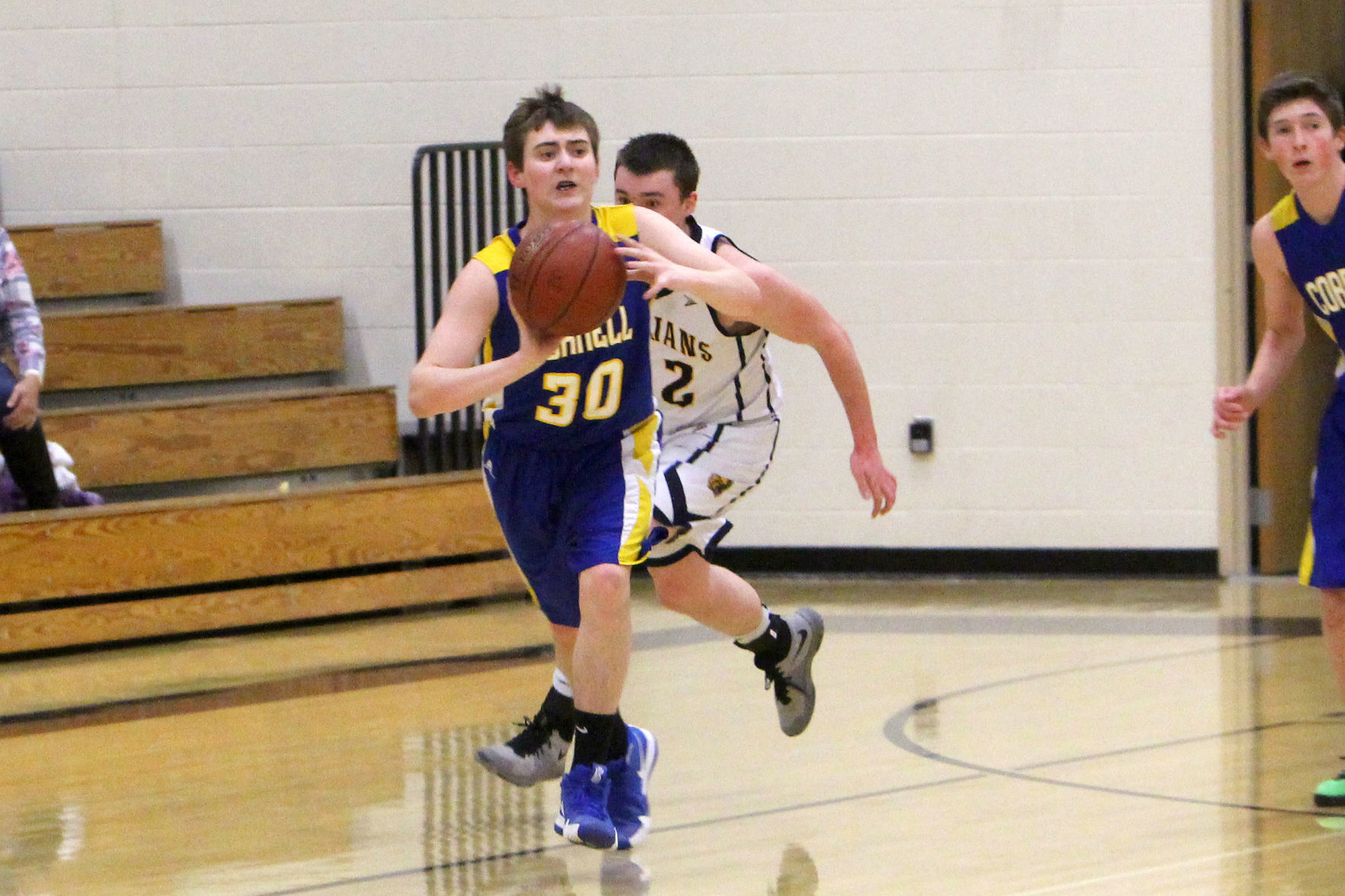 Cornell at New Auburn boys basketball 2-18-19